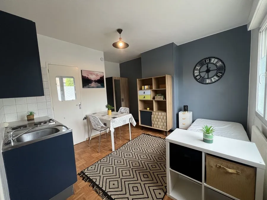 STUDIO LUMINEUX - WIFI FIBRE OPTIQUE - PROCHE CENTRE VILLE