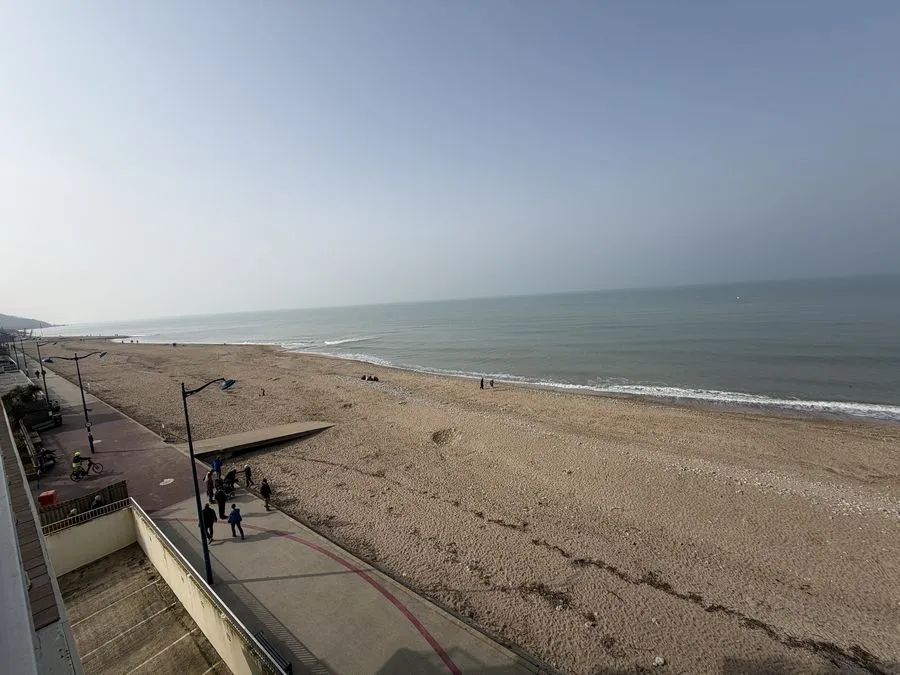 Appartement face mer en Normandie à deux pas de Deauville